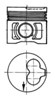Поршень в комплекті на 1 циліндр, STD Фольксваген Кадді II
