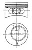 Поршень в зборі 92123610 KOLBENSCHMIDT