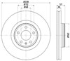 Гальмо дискове переднє Audi A7 Sportback