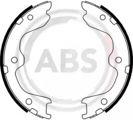 Гальмівні колодки стоянкового гальма 9231 ABS