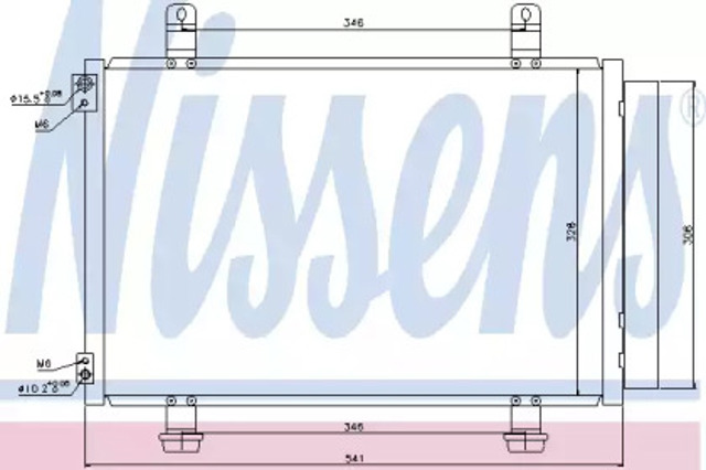 Конденсатор 940079 NISSENS
