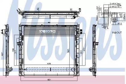 Конденсер 940394 NISSENS