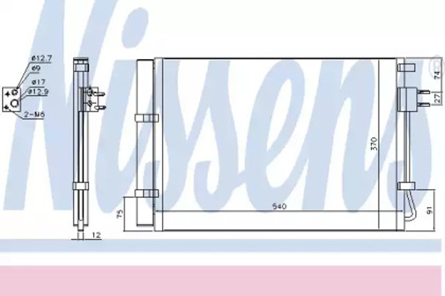Конденсатор 940636 NISSENS