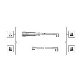 Дріт високовольтний 941319170026 MAGNETI MARELLI