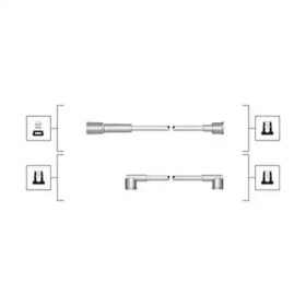 Проводи високовольтні 941319170106 MAGNETI MARELLI