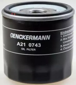 Масляний фільтр двигуна A210743 DENCKERMANN