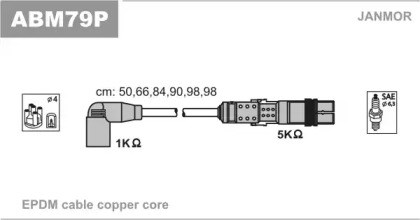 Комплект проводів ABM79P