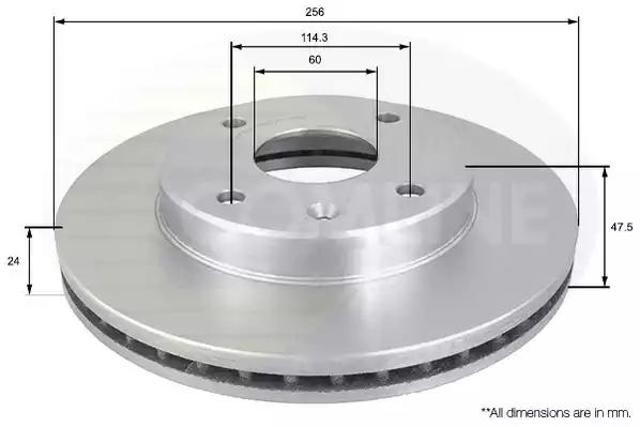 Гальмо дискове переднє ADC1054V COMLINE