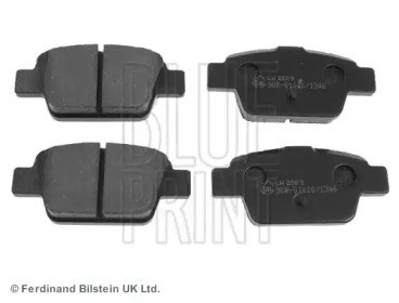 Bosch  fiat гальмівні колодки задні stilo, bravo 1,2 16v-2,4 20v 01- ADL144204