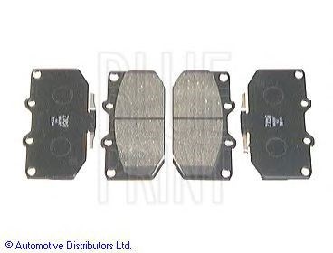 Комплект гальмівних колодок з 4 шт. дисків ADS74225