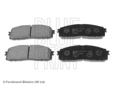 Japanparts toyota гальмівні колодки передн, highlander 2,7/3,5 07-,lexus rx 450h 09- ADT34221