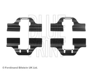 Задні гальмівні колодки ADV1848601 BLUE PRINT