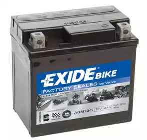 Батарея акумуляторна AGM125 EXIDE