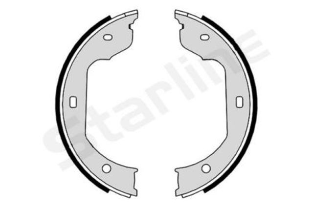 Гальмівні колодки ручника BC09110 STARLINE
