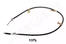 Трос ручного гальма задній, лівий BC137L JAPANPARTS