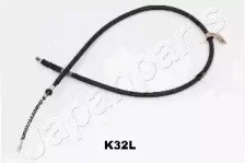 Трос ручного гальма задній, лівий BCK32L JAPANPARTS