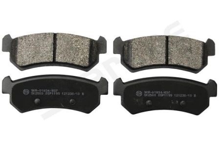 Задні дискові колодки BDS522 STARLINE
