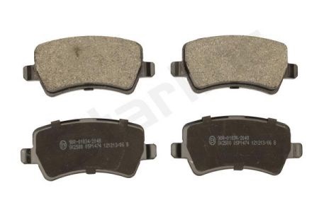 Комплект задніх колодок BDS550 STARLINE