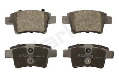 Колодки передні BDS854P STARLINE