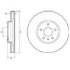 Диск гальмівний передній BG4702C DELPHI