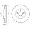Диск гальмівний передній BG4711C DELPHI