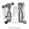 Труби і підвіска глушника BM91480H BM CATALYSTS