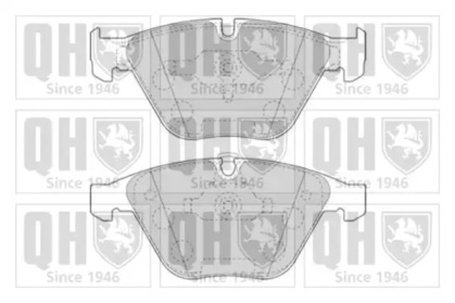Дискові гальма BP1503 QUINTON HAZELL