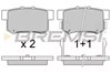Задні колодки BP2544 BREMSI