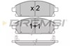 Дискові гальма BP2968 BREMSI