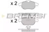 Колодки передні BP3014 BREMSI