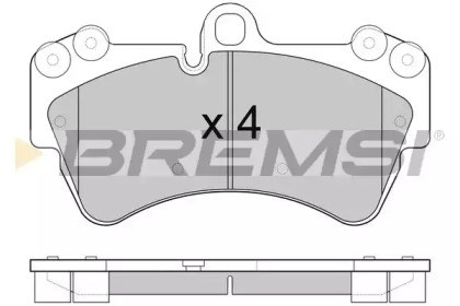 Гальмівні колодки BP3099 BREMSI