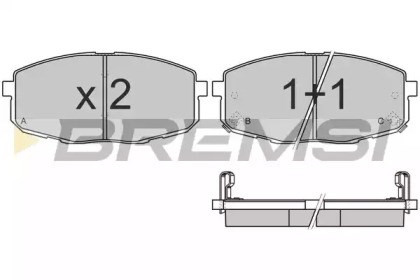 Дискові гальма BP3147 BREMSI