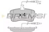 Колодки передні BP3182 BREMSI