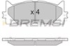 Колодки передні BP3253 BREMSI