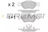 Колодки передні BP3255 BREMSI