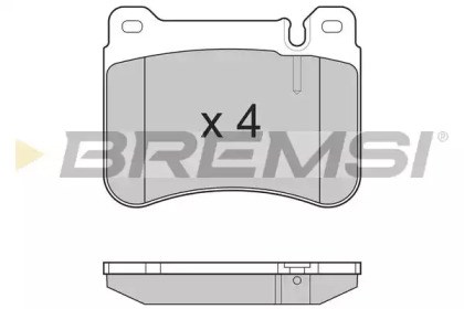 Колодки гальмівні  дискові brake pads premium BP3265