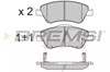 Колодки гальмівні передні, дискові BP3339 BREMSI