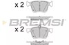 Комплект задніх колодок BP3518 BREMSI