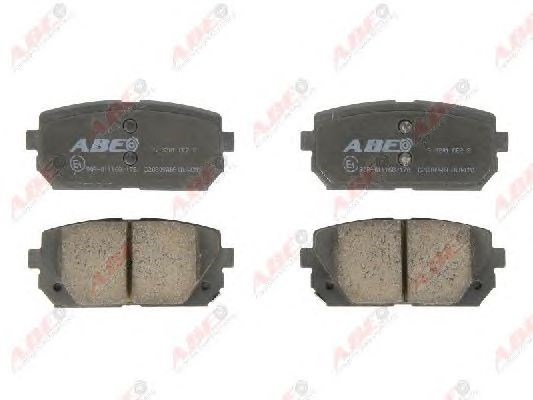 Задні гальмівні колодки C20309ABE ABE