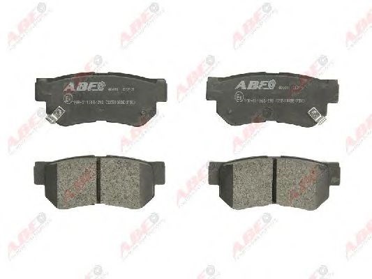 Задні гальмівні колодки C20510ABE ABE