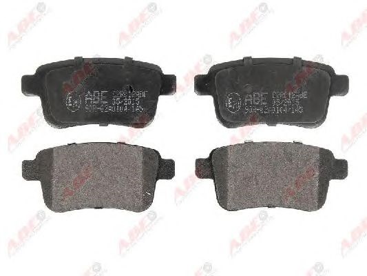 Колодки гальмові задні, дискові C2R012ABE ABE