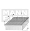 Елемент повітряного фільтра C32013 MANN