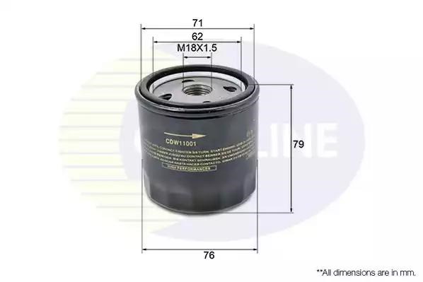 Корпус маслофільтра CDW11001 COMLINE