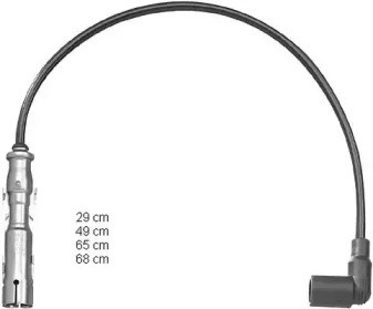 Комплект кабелів високовольтних CLS048