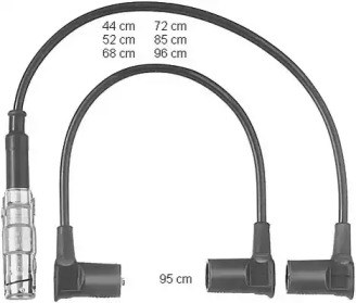 Комплект кабелів запалювання mercedes-benz e/g/s/sl champion cls250 CLS250