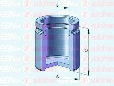 Поршень супорту гальмівного, переднього D025544 AUTOFREN