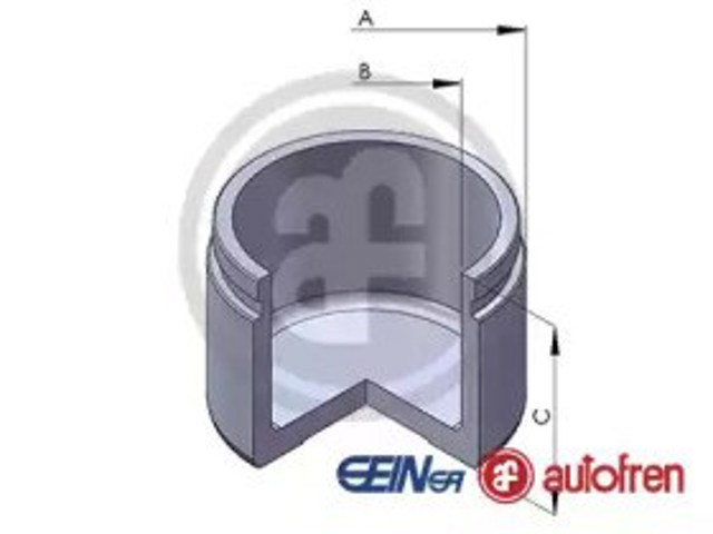 Поршень супорта гальмівного, переднього D025655 AUTOFREN