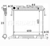 Система охолодження двигуна D7X036TT THERMOTEC