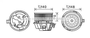 Акция моторчик пічки з кондиціонером renault logan 04-13; dacia logan 04-12 DA8012