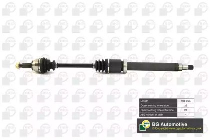 Привід передній правий DS2304R BGA